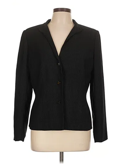 Pre-owned Kasper Blazer Jacket In Black