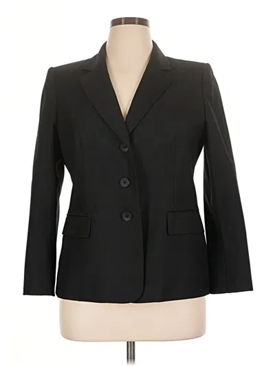 Pre-owned Kasper Blazer Jacket In Black