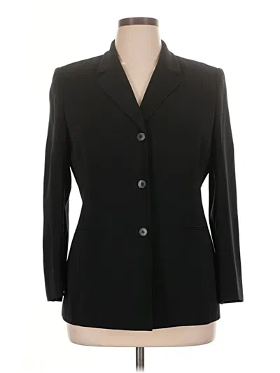 Pre-owned Kasper Blazer Jacket In Black