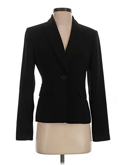Pre-owned Kasper Blazer Jacket In Black