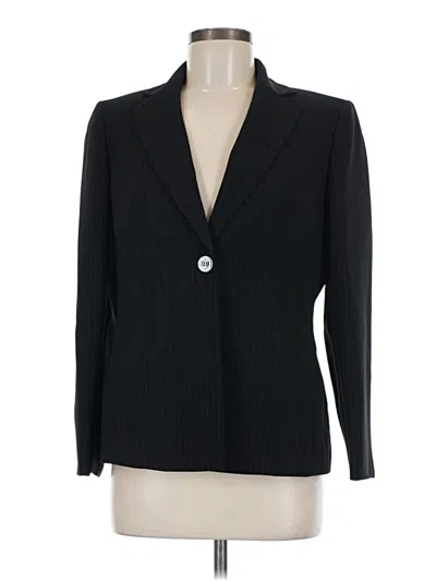 Pre-owned Kasper Blazer Jacket In Black