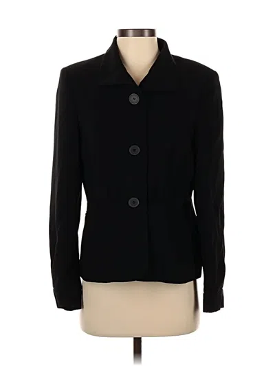 Pre-owned Kasper Blazer Jacket In Black