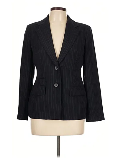 Pre-owned Kasper Blazer Jacket In Black