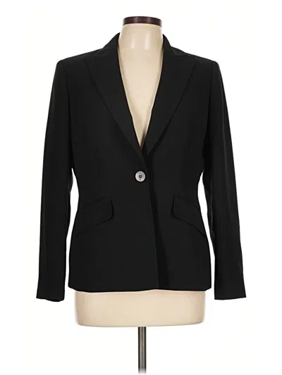 Pre-owned Kasper Blazer Jacket In Black