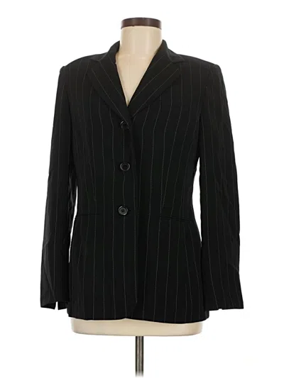 Pre-owned Kasper Blazer Jacket In Black