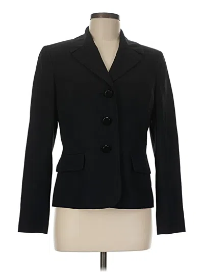 Pre-owned Kasper Blazer Jacket In Black