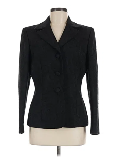 Pre-owned Kasper Blazer Jacket In Black