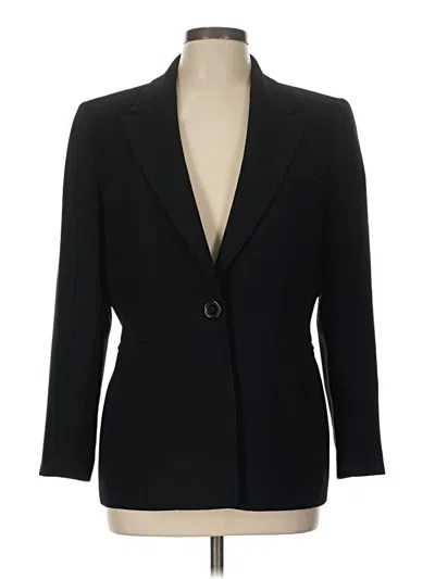 Pre-owned Kasper Blazer Jacket In Black