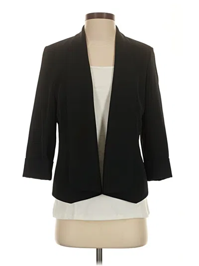 Pre-owned Kasper Blazer Jacket In Black