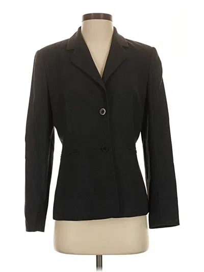 Pre-owned Kasper Blazer Jacket In Black