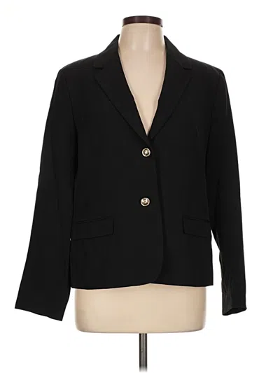 Pre-owned Kasper Blazer Jacket In Black