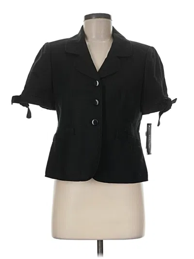 Pre-owned Kasper Blazer Jacket In Black