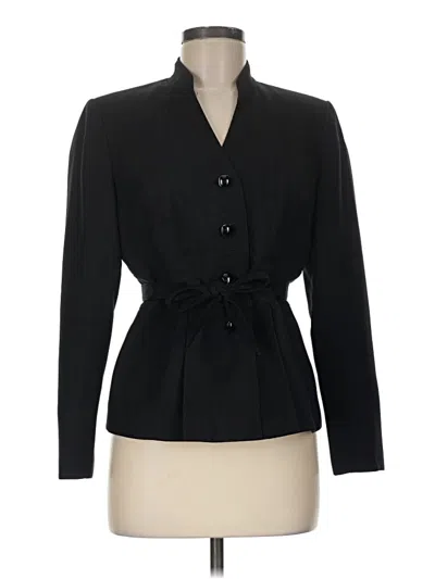 Pre-owned Kasper Blazer Jacket In Black