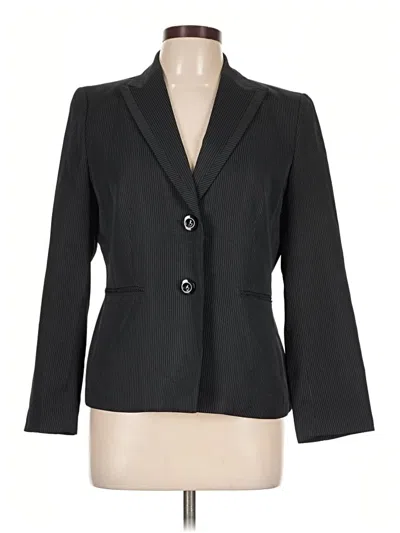 Pre-owned Kasper Blazer Jacket In Black