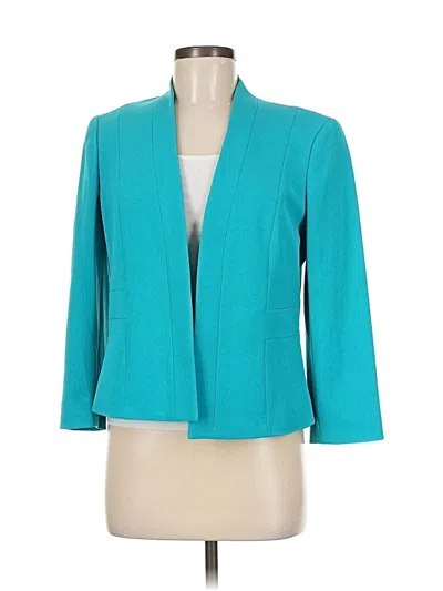 Pre-owned Kasper Blazer Jacket In Blue