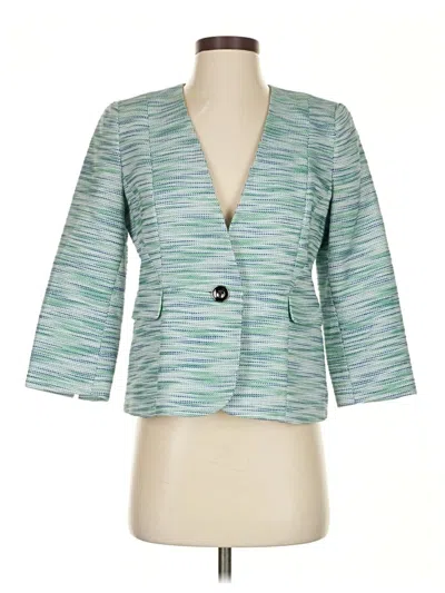 Pre-owned Kasper Blazer Jacket In Blue