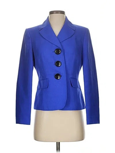 Pre-owned Kasper Blazer Jacket In Blue