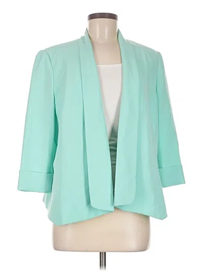 Pre-owned Kasper Blazer Jacket In Blue