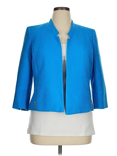 Pre-owned Kasper Blazer Jacket In Blue