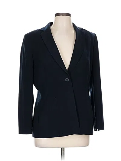 Pre-owned Kasper Blazer Jacket In Blue