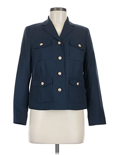 Pre-owned Kasper Blazer Jacket In Blue