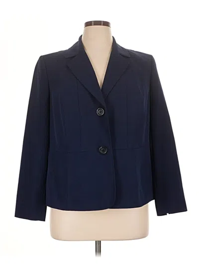 Pre-owned Kasper Blazer Jacket In Blue