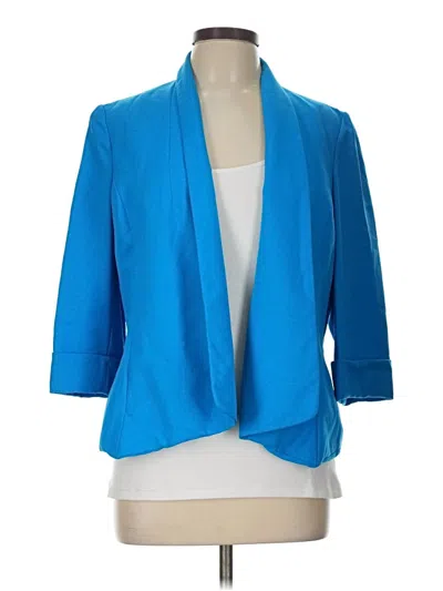 Pre-owned Kasper Blazer Jacket In Blue