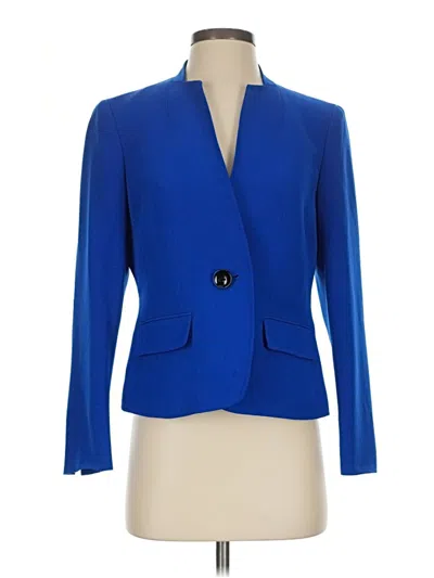 Pre-owned Kasper Blazer Jacket In Blue