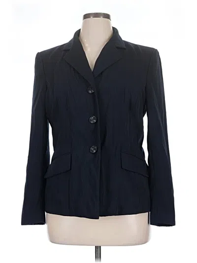 Pre-owned Kasper Blazer Jacket In Blue
