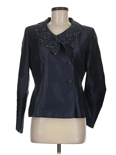 Pre-owned Kasper Blazer Jacket In Blue