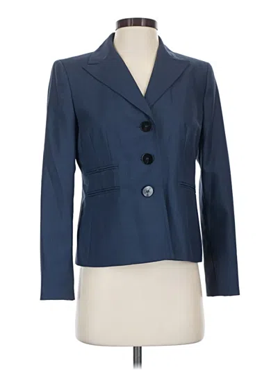 Pre-owned Kasper Blazer Jacket In Blue