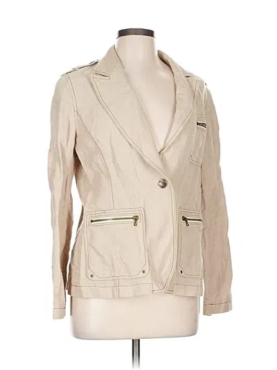 Pre-owned Kasper Blazer Jacket In Brown