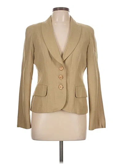 Pre-owned Kasper Blazer Jacket In Brown