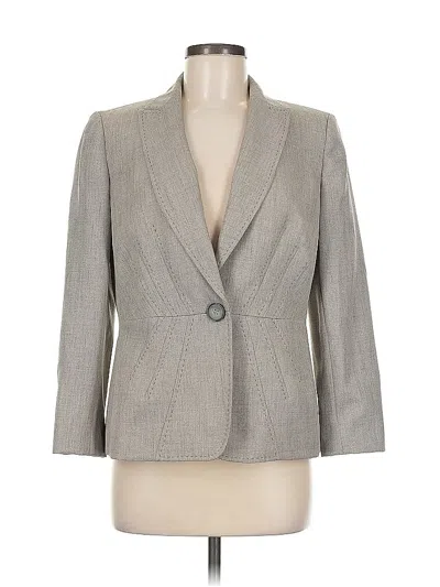 Pre-owned Kasper Blazer Jacket In Gray