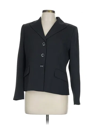 Pre-owned Kasper Blazer Jacket In Gray