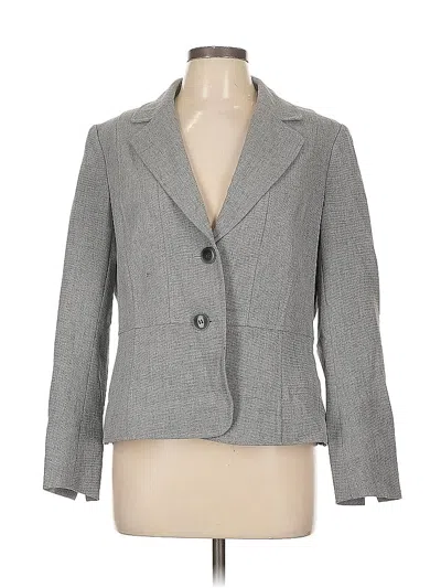 Pre-owned Kasper Blazer Jacket In Gray