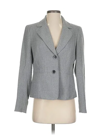 Pre-owned Kasper Blazer Jacket In Gray