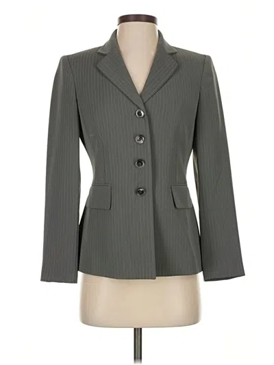 Pre-owned Kasper Blazer Jacket In Gray