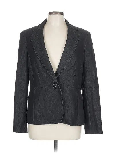 Pre-owned Kasper Blazer Jacket In Gray