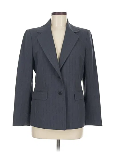 Pre-owned Kasper Blazer Jacket In Gray
