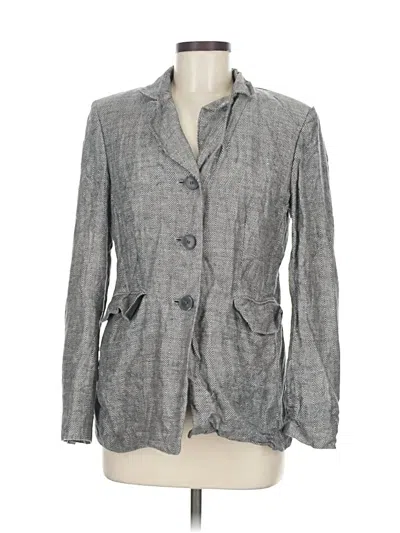 Pre-owned Kasper Blazer Jacket In Gray