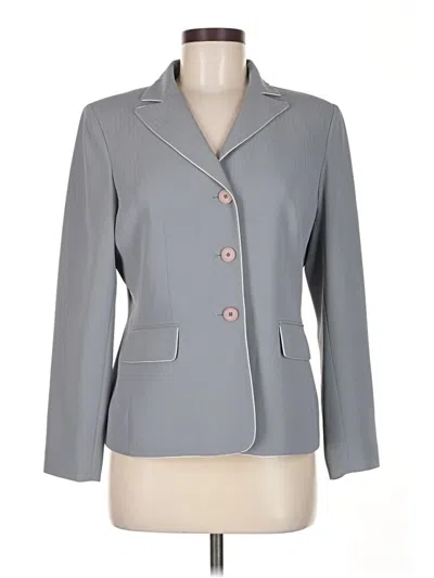 Pre-owned Kasper Blazer Jacket In Gray