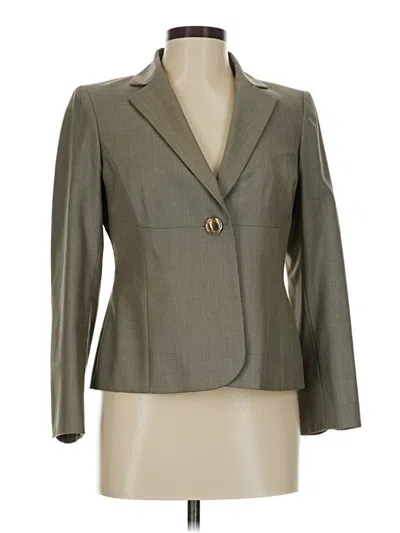 Pre-owned Kasper Blazer Jacket In Gray