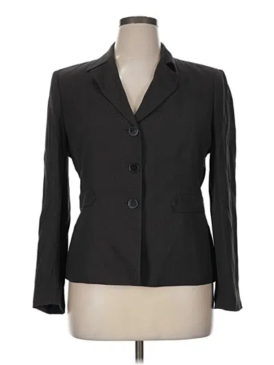 Pre-owned Kasper Blazer Jacket In Gray