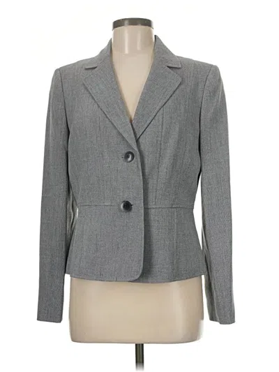 Pre-owned Kasper Blazer Jacket In Gray