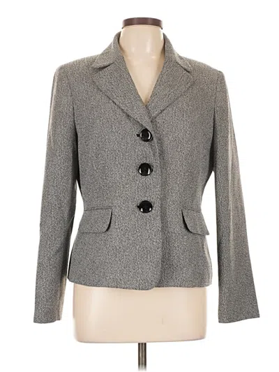 Pre-owned Kasper Blazer Jacket In Gray