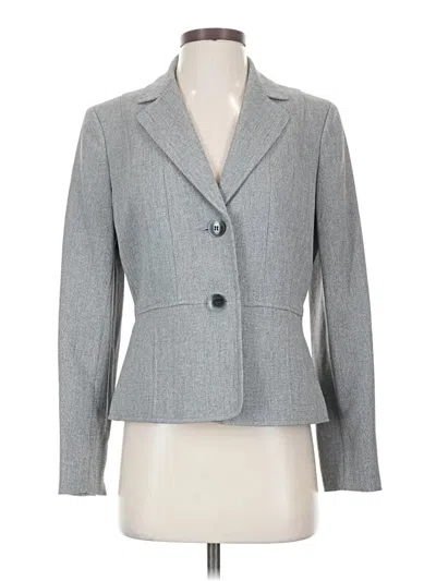 Pre-owned Kasper Blazer Jacket In Gray