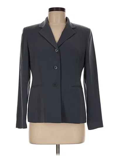 Pre-owned Kasper Blazer Jacket In Gray