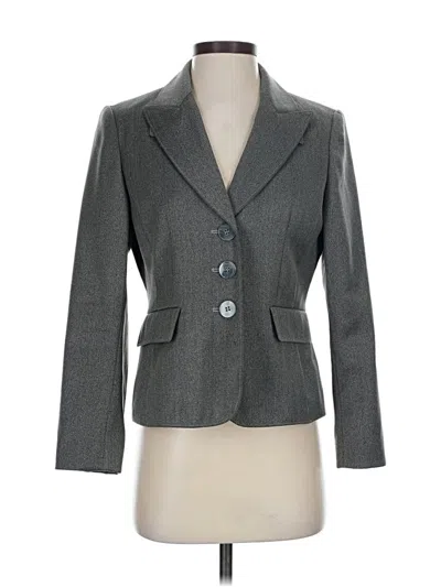 Pre-owned Kasper Blazer Jacket In Gray