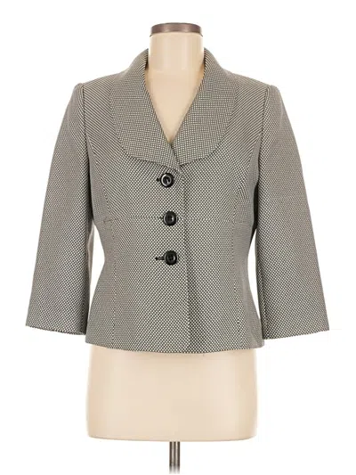 Pre-owned Kasper Blazer Jacket In Gray